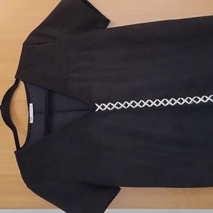 Zara faux suede dress